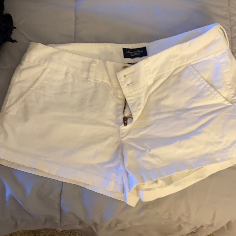 AE size 12 white Jean shorts